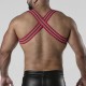 ARNÊS CORPORAL BACKROOM HARNESS LOCKER GEAR VERMELHO