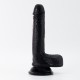 DILDO DE SILICONE LÍQUIDO INVIKTUS 7 CRUSHIOUS PRETO