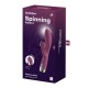 VIBRADOR SPINNING RABBIT 1 VERMELHO SATISFYER