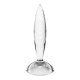 DILDO DE VIDRO SPARKLING CRYSTAL TRANSPARENTE SATISFYER