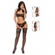 CONJUNTO DE 3 PEÇAS BELINDA PRETO BEAUTY NIGHT FASHION