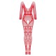 CATSUIT LORNA VERMELHO BEAUTY NIGHT FASHION