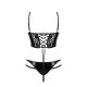 CONJUNTO DE 2 PEÇAS NIRVINA PRETO BEAUTY NIGHT FASHION