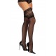 MEIAS DE LIGAS OBSIDIAN PRETAS BEAUTY NIGHT FASHION