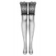 MEIAS DE LIGAS OBSIDIAN PRETAS BEAUTY NIGHT FASHION