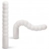 VIBRADOR RECARREGÁVEL COM AQUECIMENTO ZIG ZAG BRANCO