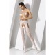 COLLANTS COM EFEITO DE LIGAS S017 BRANCAS EROTIC LINE PASSION