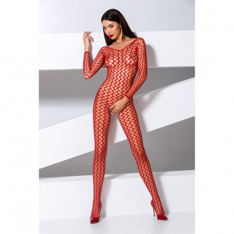 CATSUIT BS068 VERMELHO EROTIC LINE PASSION