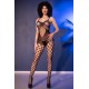CATSUIT CR-4854 PRETO CHILIROSE