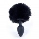 PLUG ANAL COM CAUDA DE COELHO EXCLUSIVITY PRETO BOSS SERIES