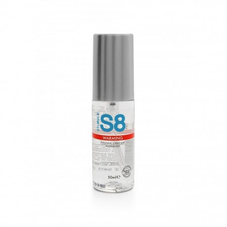 LUBRIFICANTE À BASE DE ÁGUA COM EFEITO DE AQUECIMENTO S8 STIMUL8 50ML