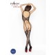 CATSUIT BS016 PRETO EROTIC LINE PASSION 