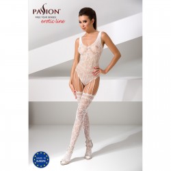 CATSUIT BS051 BRANCO EROTIC LINE PASSION