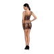 VESTIDO BS090 PRETO EROTIC LINE PASSION