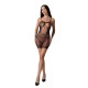 VESTIDO BS096 PRETO EROTIC LINE PASSION