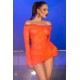 VESTIDO CR-4859 LARANJA CHILIROSE
