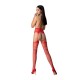 COLLANTS COM EFEITO DE LIGAS S030 VERMELHAS EROTIC LINE PASSION