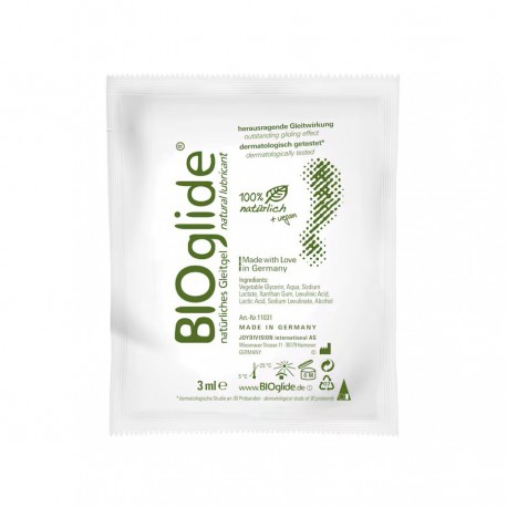 SAQUETA LUBRIFICANTE BIOGLIDE 3 ML
