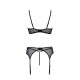 CONJUNTO DE 3 PEÇAS PRIMULA PRETO ECO COLLECTION PASSION