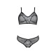 CONJUNTO DE 2 PEÇAS PRIMULA BIKINI PRETO ECO COLLECTION PASSION 