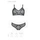 CONJUNTO DE 2 PEÇAS PRIMULA BIKINI PRETO ECO COLLECTION PASSION 