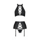 CONJUNTO DE 3 PEÇAS NANCY PRETO TAMANHO QUEEN PASSION