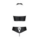 CONJUNTO DE 2 PEÇAS NANCY BIKINI PRETO TAMANHO QUEEN PASSION