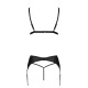CONJUNTO DE 3 PEÇAS MILEY PRETO PASSION 