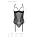 CORPETE E TANGA MARINA PRETO DEVIL COLLECTION PASSION