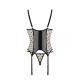 CORPETE E TANGA MARINA BEGE DEVIL COLLECTION PASSION