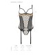 CORPETE E TANGA MARINA BEGE DEVIL COLLECTION PASSION