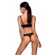 CONJUNTO DE 2 PEÇAS MALWIA BIKINI PRETO PASSION