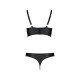 CONJUNTO DE 2 PEÇAS MALWIA BIKINI PRETO PASSION
