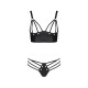 CONJUNTO DE 2 PEÇAS MALWIA BIKINI PRETO PASSION