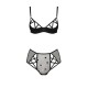 CONJUNTO DE 2 PEÇAS LOVELIA BIKINI PRETO PASSION