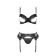 CONJUNTO DE 3 PEÇAS KERRIA PRETO ECO COLLECTION PASSION