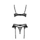 CONJUNTO DE 3 PEÇAS KERRIA PRETO ECO COLLECTION PASSION