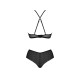 CONUNTO DE 2 PEÇAS KERRIA BIKINI PRETO ECO COLLECTION PASSION
