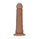DILDO COM VENTOSA TAN 7 / 17 CM REALROCK