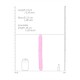 DILDO DUPLO CRYSTAL CLEAR 13 /34 CM ROSA REALROCK