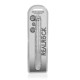 DILDO DUPLO CRYSTAL CLEAR 13 /34 CM  TRANSPARENTE REALROCK