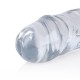 DILDO DUPLO CRYSTAL CLEAR 13 /34 CM  TRANSPARENTE REALROCK
