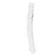 DILDO DUPLO CRYSTAL CLEAR 13 /34 CM  TRANSPARENTE REALROCK