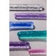 DILDO DUPLO CRYSTAL CLEAR 18 /45 CM TRANSPARENTE REALROCK
