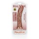 DILDO CURVED REALISTIC 8 /20,5 CM REALROCK
