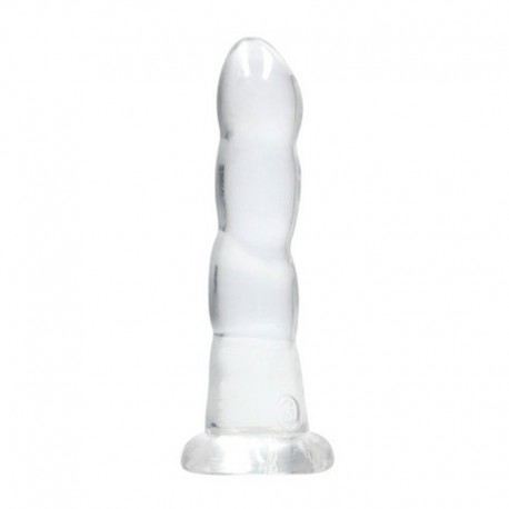 DILDO NON-REALISTIC CRYSTAL CLEAR 7 /17 CM REALROCK