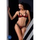 CONJUNTO DE 2 PEÇAS FEMMINA BIKINI VERMELHO DEVIL COLLECTION PASSION