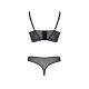 CONJUNTO DE 2 PEÇAS DROSERA PRETO ECO COLLECTION PASSION