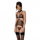 CORPETE E TANGA DOMINICA PRETO DEVIL COLLECTION PASSION