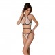 CONJUNTO DE 2 PEÇAS CHIKA BEGE DEVIL COLLECTION PASSION